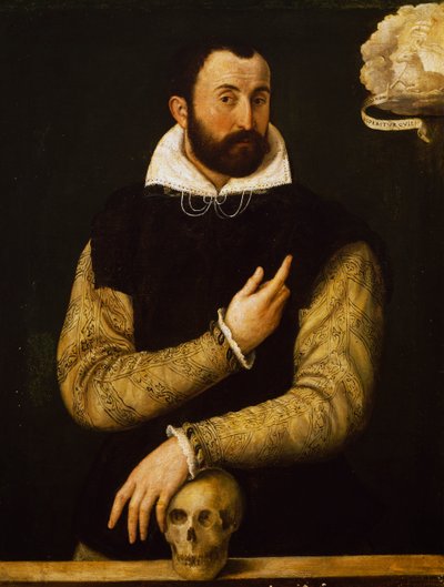 Girolamo Rossi portréja (olaj, vászon) alkotó: Luca Longhi