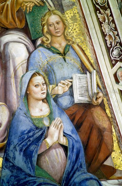 Apostolok, Szűz részlete alkotó: Luca Signorelli