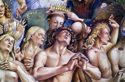 Választott, az Utolsó ítélet freskóciklusból alkotó: Luca Signorelli