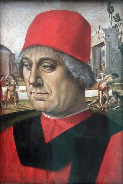 Egy férfi portréja alkotó: Luca Signorelli