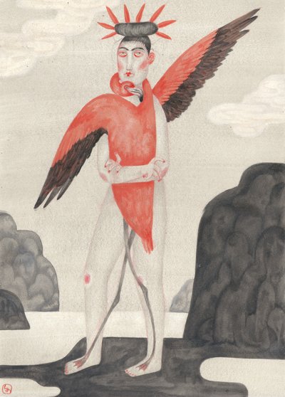 Flamingo Dream figura alkotó: Luca di Napoli