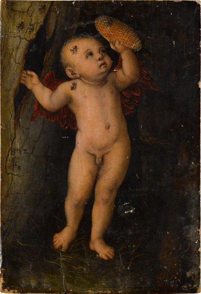 Amor als Honigdieb (Fragment) alkotó: Lucas Cranach