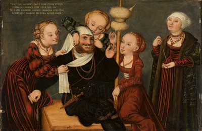 Herkules und Omphale alkotó: Lucas Cranach