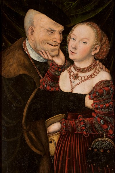 Unpassendes Paar alkotó: Lucas Cranach