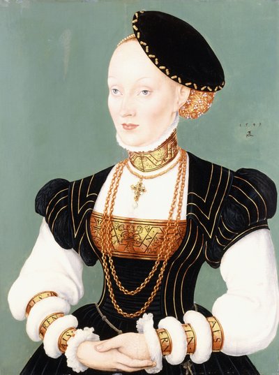 Dán Anna portréja alkotó: Lucas Cranach