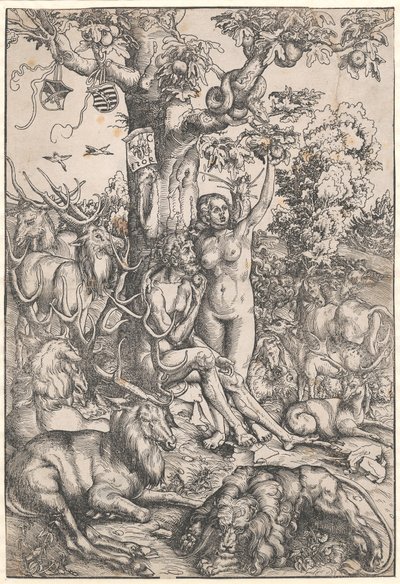 Az ember bukása alkotó: Lucas Cranach d.Æ.