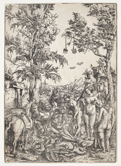 A párizsi ítélet alkotó: Lucas Cranach d.Æ.
