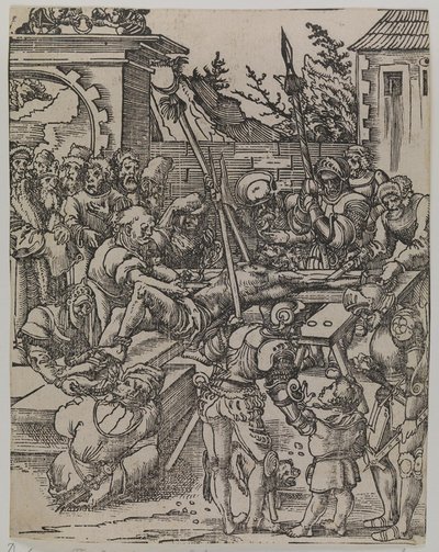 Szent Bertalan mártíromsága alkotó: Lucas Cranach d.Æ.