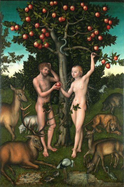Ádám és Éva alkotó: Lucas Cranach the Elder