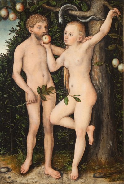 Ádám és Éva alkotó: Lucas Cranach the Elder