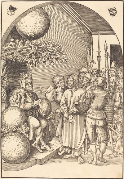 Krisztus Heródes előtt alkotó: Lucas Cranach the Elder