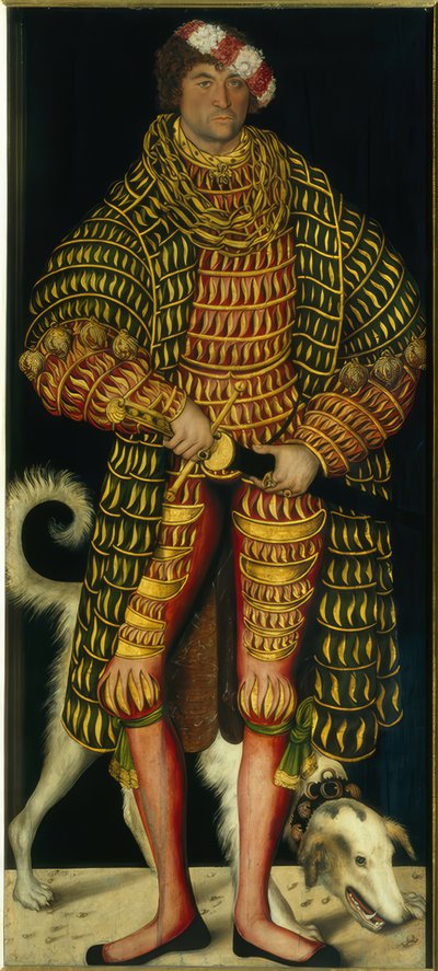 Hrzg. Heinrich d. Jámbor v. Szászország / Cranach alkotó: Lucas Cranach the Elder