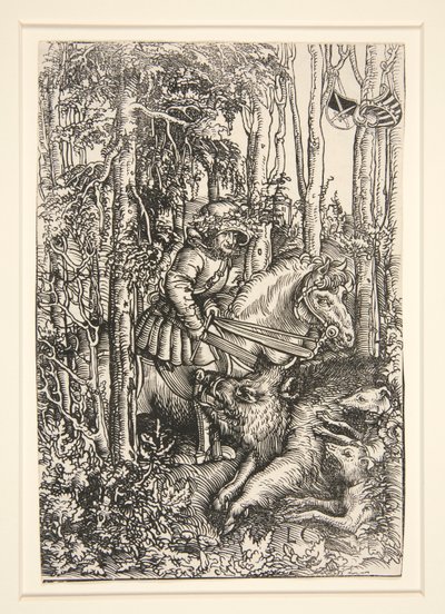 Vadász megöl egy vaddisznót alkotó: Lucas Cranach the Elder