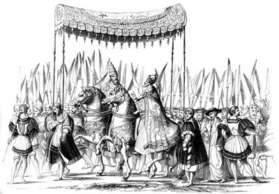 Birodalmi körmenet, 1529-1530 1849. alkotó: Lucas Cranach the Elder
