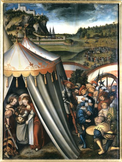Judit Holofernész sátrában, 1531 alkotó: Lucas Cranach the Elder