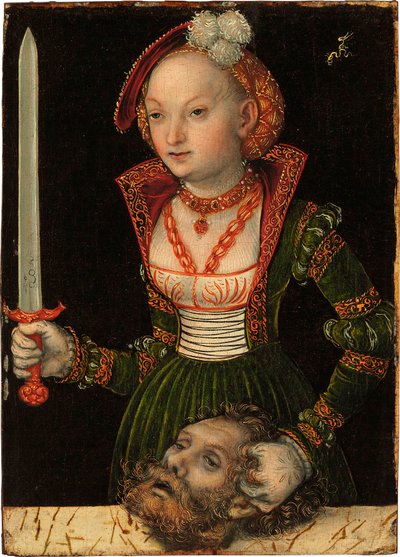 Judit Holofernész fejével alkotó: Lucas Cranach the Elder