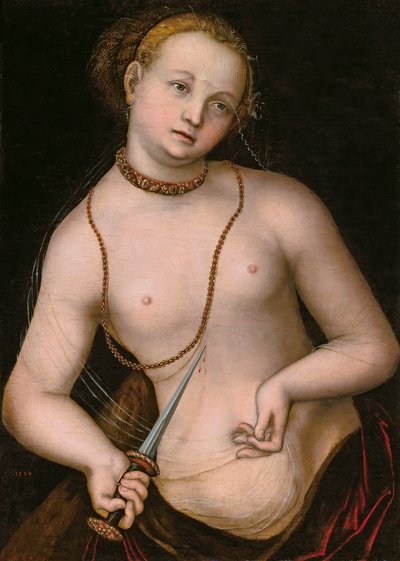 Lucretia alkotó: Lucas Cranach the Elder