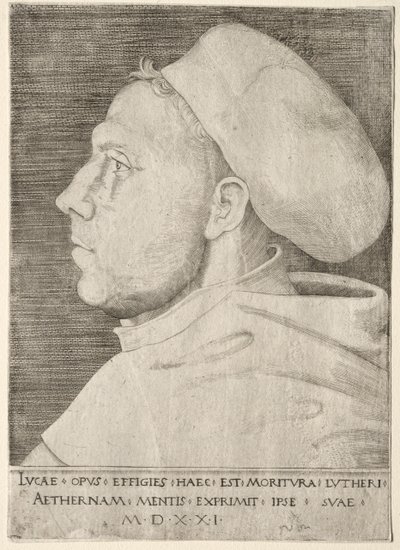 Luther Márton. alkotó: Lucas Cranach the Elder