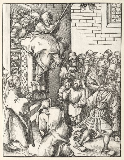 Kisebb Szent Jakab mártíromsága. alkotó: Lucas Cranach the Elder