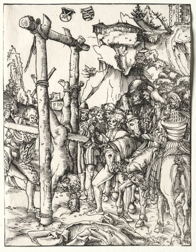 Szent Simeon vértanúhalála, c. 151015. alkotó: Lucas Cranach the Elder