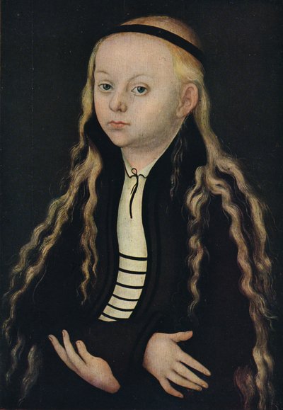 Fiatal lány portréja, 16. század, 1939 alkotó: Lucas Cranach the Elder