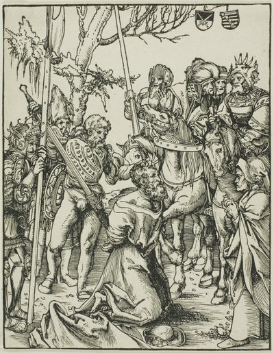 Nagy Szent Jakab, az Apostolok mártíromsága című könyvből. alkotó: Lucas Cranach the Elder