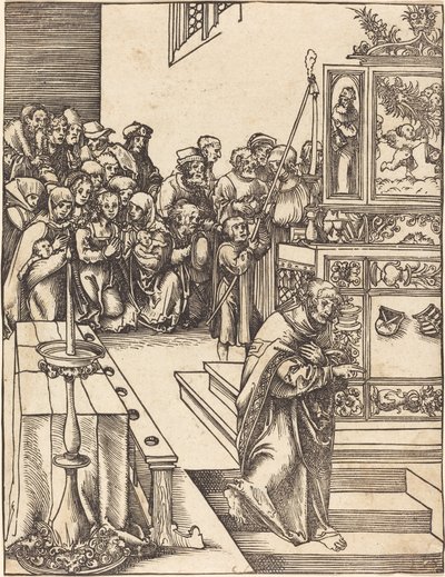 Szent János evangélista alkotó: Lucas Cranach the Elder