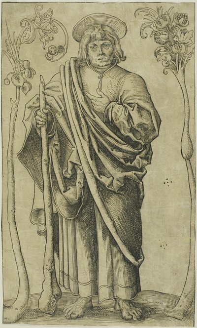 Szent Júdás, Krisztustól, az apostoloktól és Szent Páltól alkotó: Lucas Cranach the Elder