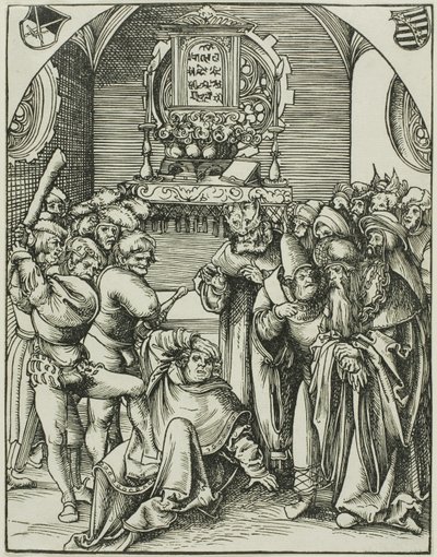 Szent Júdás, az Apostolok mártíromsága című könyvből. alkotó: Lucas Cranach the Elder