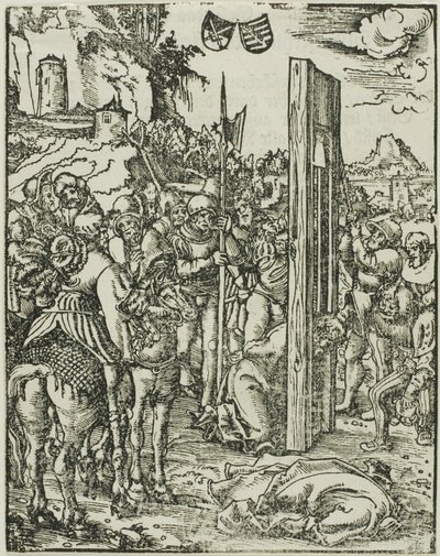 Szent Mátyás, az Apostolok mártíromsága című könyvből. alkotó: Lucas Cranach the Elder