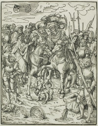 Szent Pál, az Apostolok mártíromsága című könyvből. alkotó: Lucas Cranach the Elder