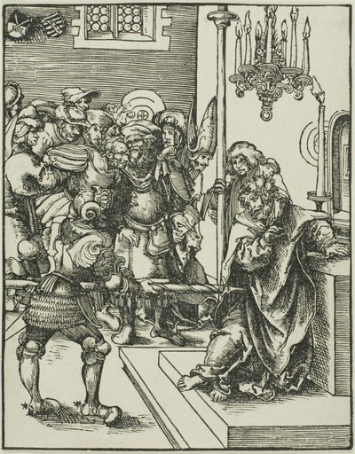 Szent Tamás, Az apostolok mártíromsága című könyvből. alkotó: Lucas Cranach the Elder