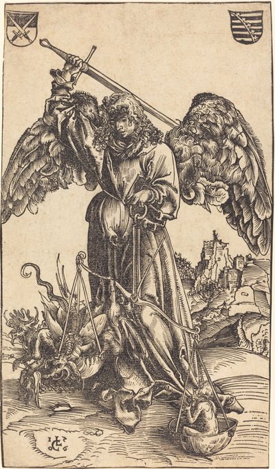 Mihály arkangyal léleksúlyban alkotó: Lucas Cranach the Elder