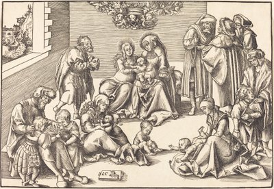 A szent rokonság alkotó: Lucas Cranach the Elder