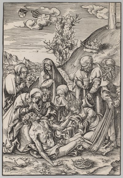 A passió: Siralom, 1509. alkotó: Lucas Cranach the Elder