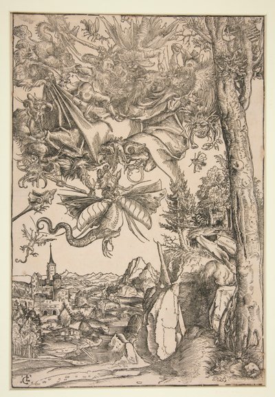 Szent Antal megpróbáltatásai alkotó: Lucas Cranach the Elder
