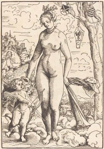 Vénusz és Ámor alkotó: Lucas Cranach the Elder