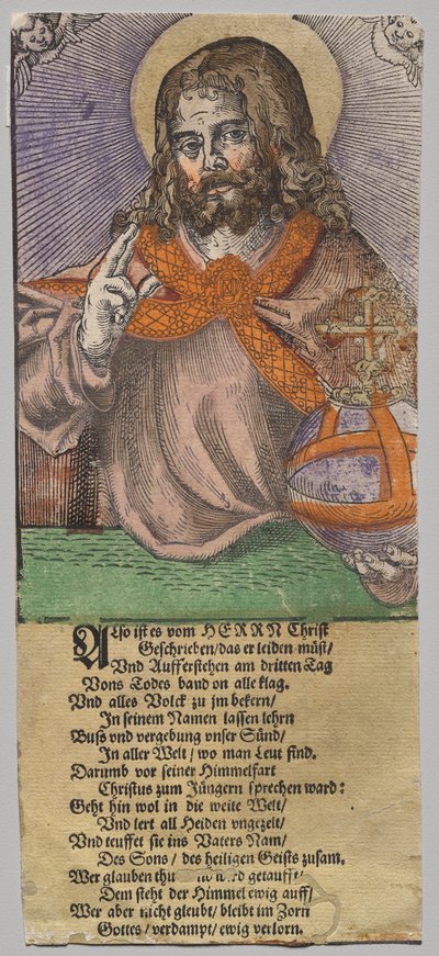 Krisztus Krisztustól, az apostoloktól és Szent Páltól alkotó: Lucas Cranach the Elder, After