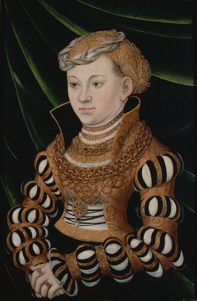 Margit szász hercegnő portréja alkotó: Lucas Cranach the Elder and workshop