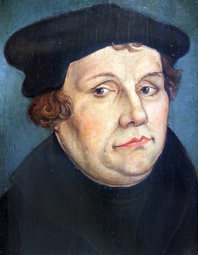 1570 Cranach d.J. Portré Luther Márton anagória alkotó: Lucas Cranach the Younger