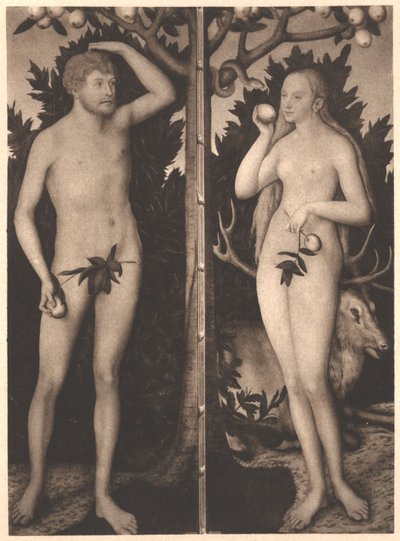 Ádám és Éva alkotó: Lucas Cranach the Younger