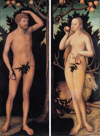 Ádám és Éva alkotó: Lucas Cranach the Younger