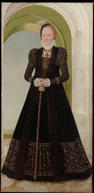 Anna dániai hercegnő, szászországi hercegnő alkotó: Lucas Cranach the Younger