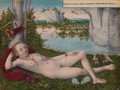 A tavasz nimfája, kb. 1545-50. alkotó: Lucas Cranach the Younger