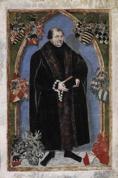 III. György, Anhalt-Dessau hercegének portréja 1507-1553, 1553 alkotó: Lucas Cranach the Younger