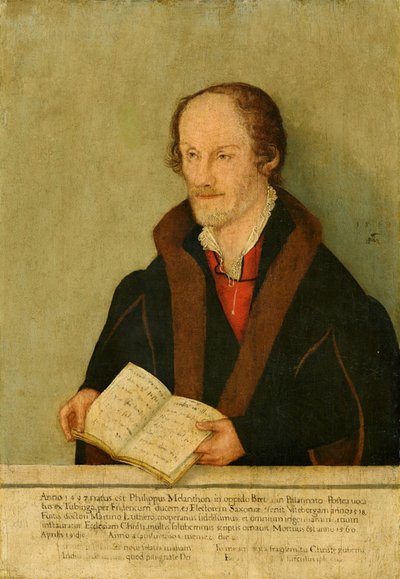 Philipp Melanchthon portréja alkotó: Lucas Cranach the Younger