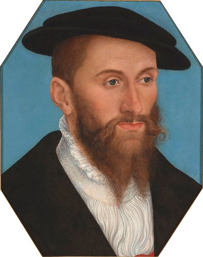 Egy férfi portréja alkotó: Lucas Cranach the Younger