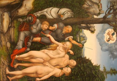 A párizsi ítélet alkotó: Lucas Cranach the Younger