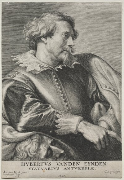 Hubert van den Eyden portréja. alkotó: Lucas Emil Vorsterman