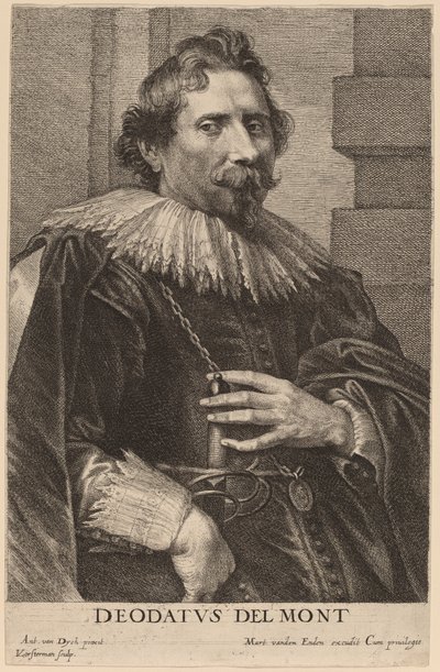 Hirtelen Delmont alkotó: Lucas Emil Vorsterman after Sir Anthony van Dyck